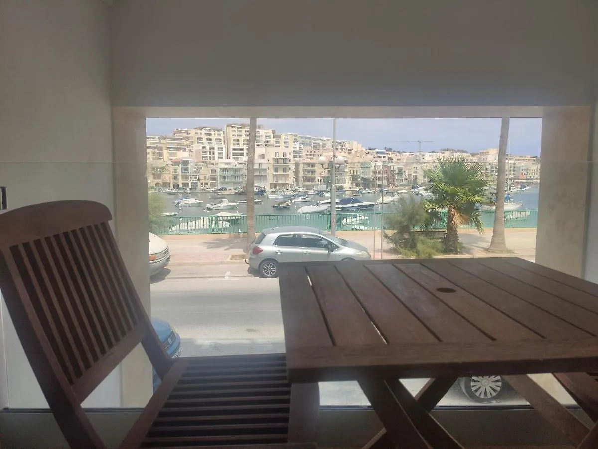 Aquamarine Sea Front Apartments - Elevated Ground Floor With Balcony And Yard Marsaskala